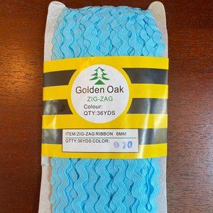 Baby Blue 6mm Ric Rac Trim